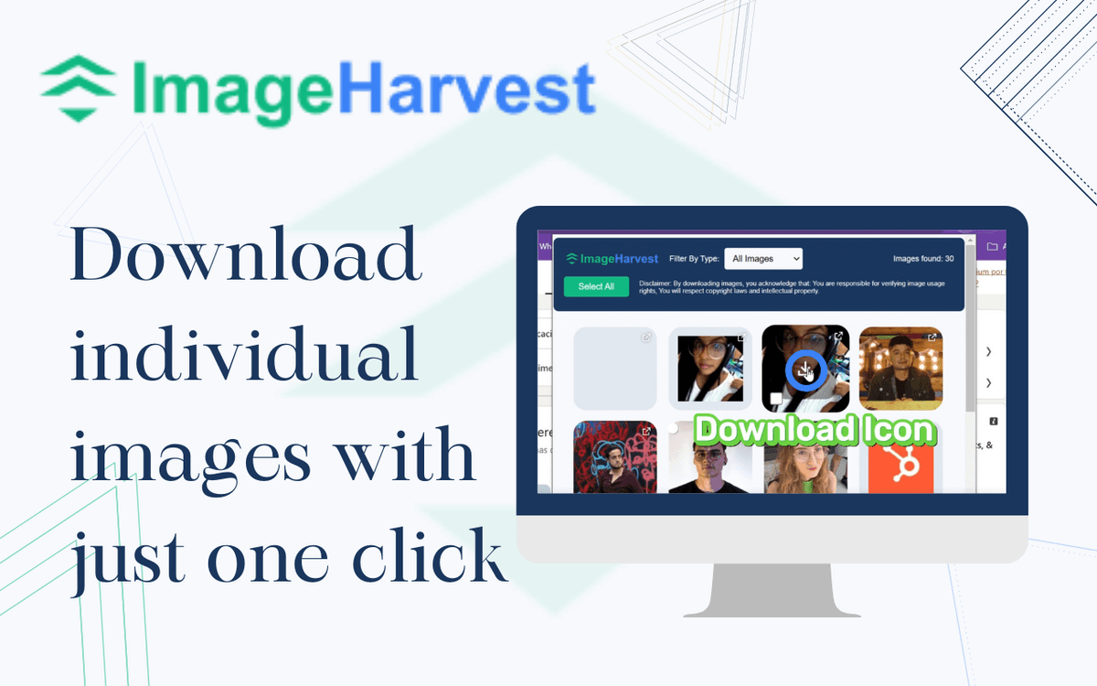 Download individual images